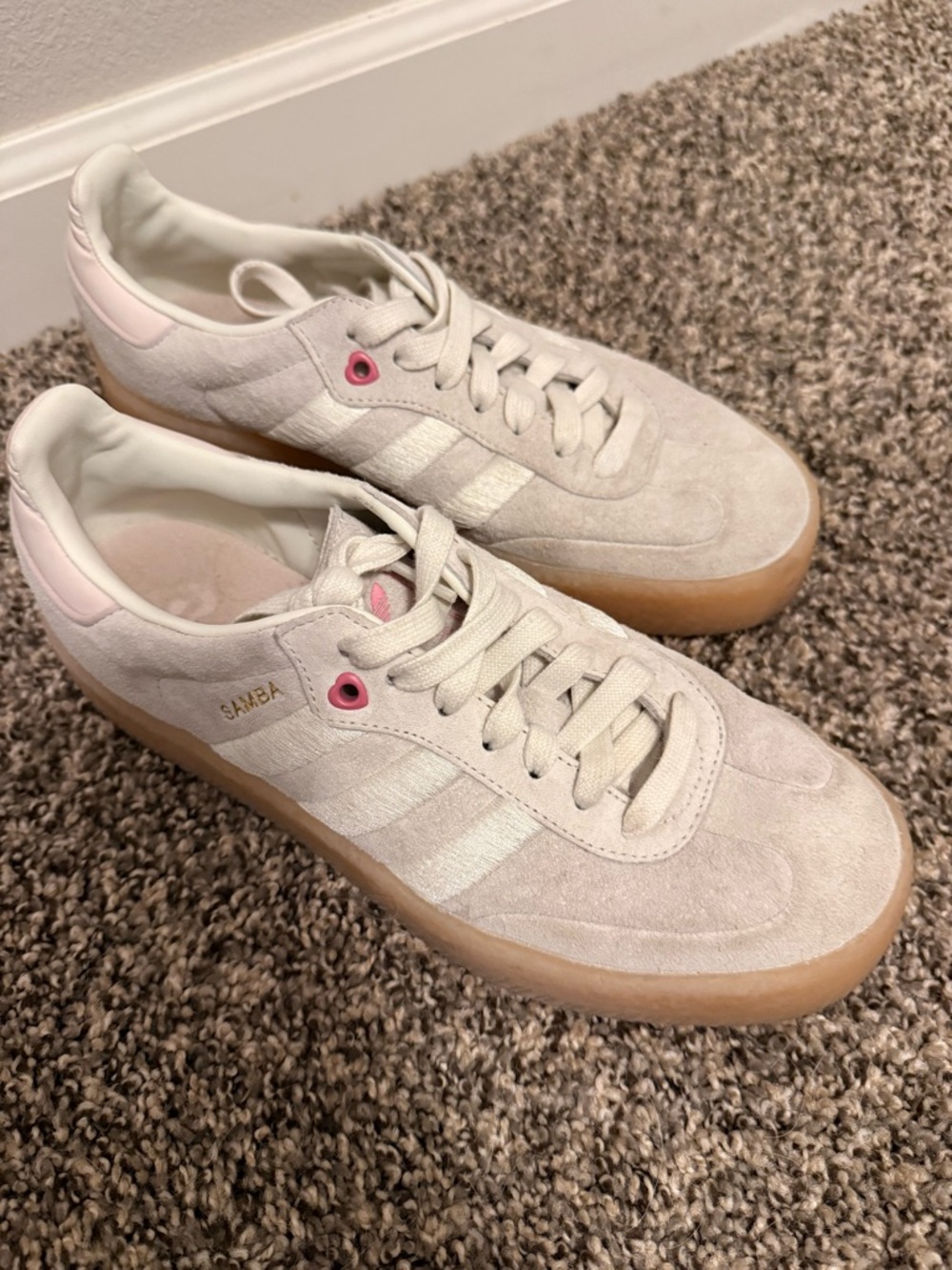Adidas Sambae Ivory Pink Fusion (Women's Valentine’s Day Collection) - Picture 4 of 7